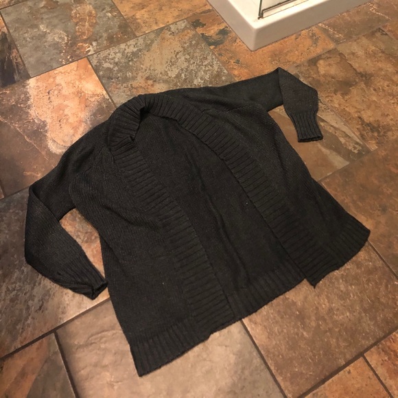Dark Grey Girls Knit Old Navy Cardigan - Picture 1 of 5